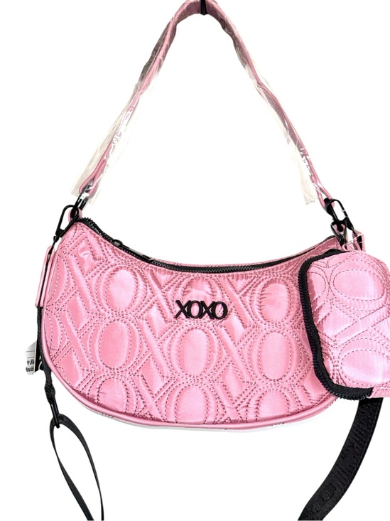 XOXO Handbags - XOXO Quilted Puffy Nylon Shoulder/X-body Bag & Zip Pouch - NWT